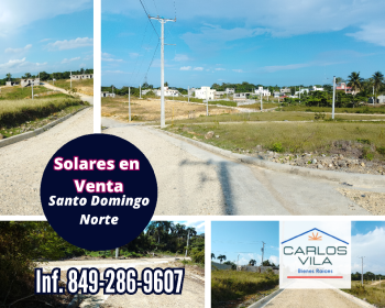 Solares en venta en villa mella santo domingo norte