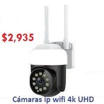 Te preocupa tu seguridad? chequea estas cámaras 4k uhd