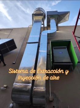 Fabricación e instalación de campanas extractores