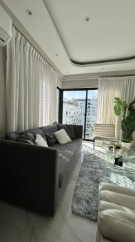 This fully furnished apartment in piantini