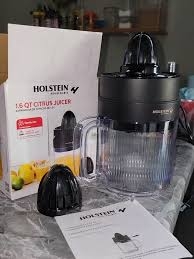 Exprimidor de cítricos eléctrico holstein housewares