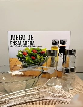 Set de ensaladera 7 piezas
