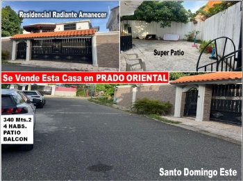 Se vende casa 2 niveles en prado oriental res. radiante amanecer  4 ha