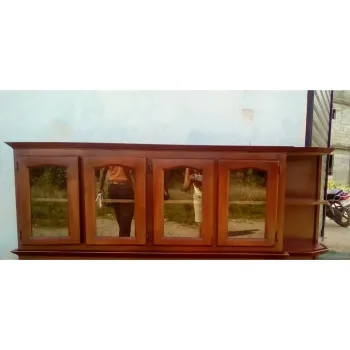 Gabinete de cocina con cristal nuevo