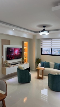 Apartamento amueblado en venta  autopista san isidro santo domingo est