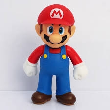 Figura de mini mario  mini figura  mini mario