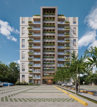 Residencial hm v  apartamentos exclusivos cerca de la iglesia monte de