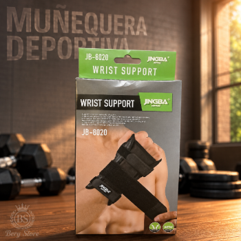 MuÑequera ortopÉdica deportiva con ajuste de velcro