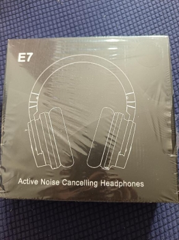 Auriculares e7 bluetooth con cancelación de ruido y batería de larga d