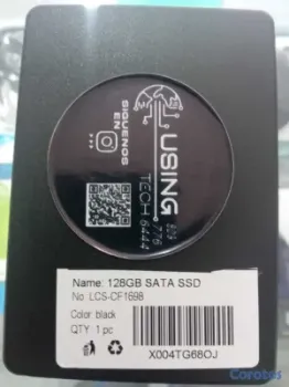 Disco de estado sólido ssd sata de 128gb