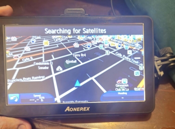 Gps navegador 7 pulgadas software garmin con mapa rd