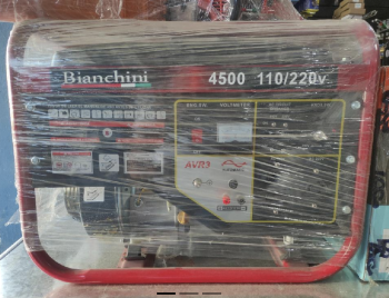 Planta electrica 7.0 ph gasolina 4 tiempos mod sp4500 marca bianchini.