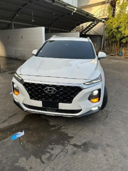 hyundai santa fe 2019 blanca en santo domingo oeste