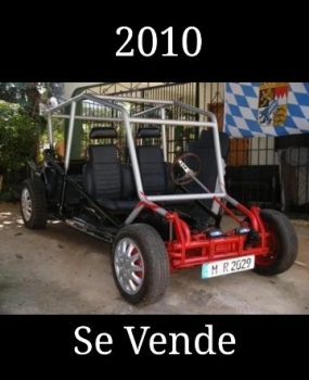Buggy sin motor  en la vega
