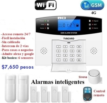 Alarmas inteligentes para tu casa o negocio sin usar cables