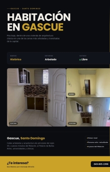 AtenciÓn! ???? habitación en alquiler – gascue ????