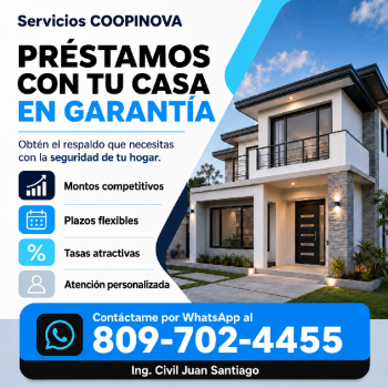 Prestamos con tu casa en garantia
