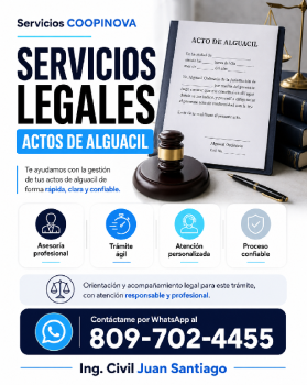 Gestión de actos de alguacil  servicios legales