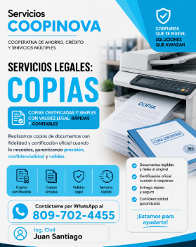 Copias simples y certificadas de documentos  servicio rápido