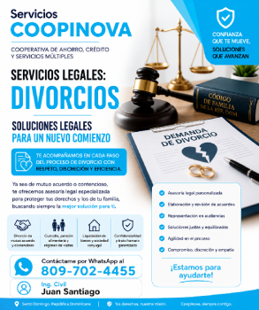 Divorcios de mutuo acuerdo y contenciosos  asesoría legal