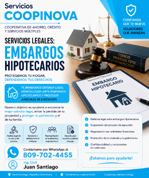 Embargo hipotecario  asesoría y defensa legal