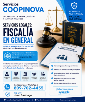 Asesoría y defensa penal  representación ante la fiscalía