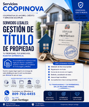 Gestión de título de propiedad  trámites inmobiliarios