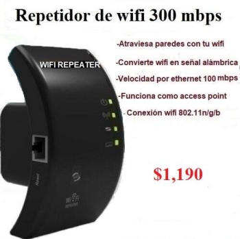 Repetidores de señal wifi para tu casa o negocio chequea
