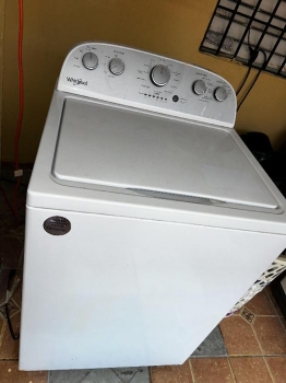 Lavadora whirlpool 21kg/ 46.3lb carga superior alta eficiencia