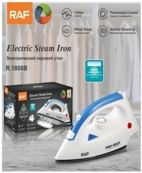 Plancha a vapor eléctrica 1200w con vapor vertical y rociador