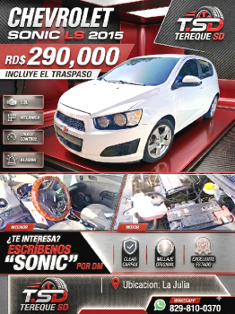 2015 chevy sonic mecanico hatchback