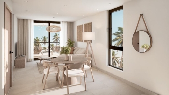 Apartamento de 2 habitaciones en venta en the reef las terrenas.
