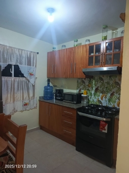 Renta de apartamento amueblado en primer nivel en ciudad juan bosch po