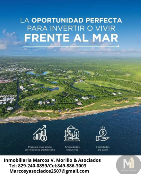 Vendo solar en playa nueva romana