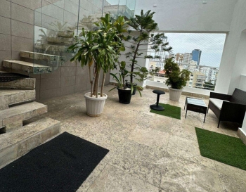Luxury 3-level penthouse for sale and rent  ensanche paraso