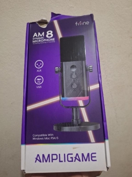 Microfono dinamico gamer fifine ampligame am8