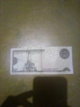 50 peso dominicano del 2012 nuevos en duarte