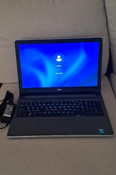 Laptop dell 16gb 256gb i5 2.2 ghz 15.6 inspiron 5558