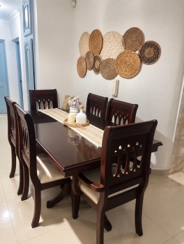 Juego de comedor roble 6 sillas