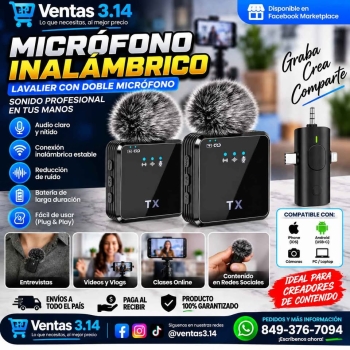 Microfonos inalámbricos