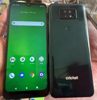 Celular cricket ovación 2 de 32gb y 3gb ram equipo como nuevo 1mes de
