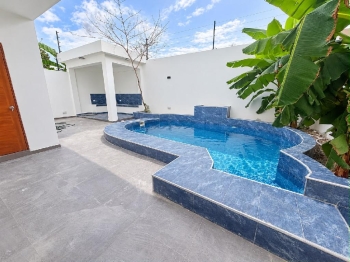 casa de lujo en venta con piscina ???? autopista de san isidro prado
