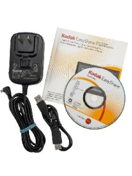 Fuente de alimentacion kodak mpa-630a con cable de datos usb mini-b