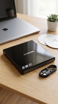 Lector y quemador externo samsung dvd/cd usb