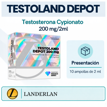 Testosterona cypionato 200mg - 10 ampollas landerlan