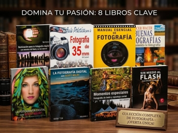Colección de 8 libros para fotógrafos