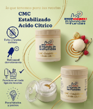 C.m.c. / Ácido cítrico / estabilizador af4 para tu negocio de repsteri