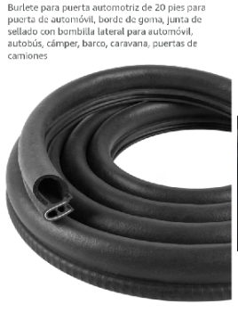 Gomas automotriz para puerta de carro y barcos de 20 pies