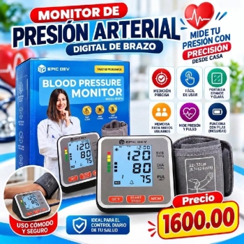 ????️ monitor digital de presiÓn arterial epic dev!