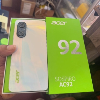 Acer sospiro ac92 de 256gb/6gb ram lector de huella y reconocimiento f